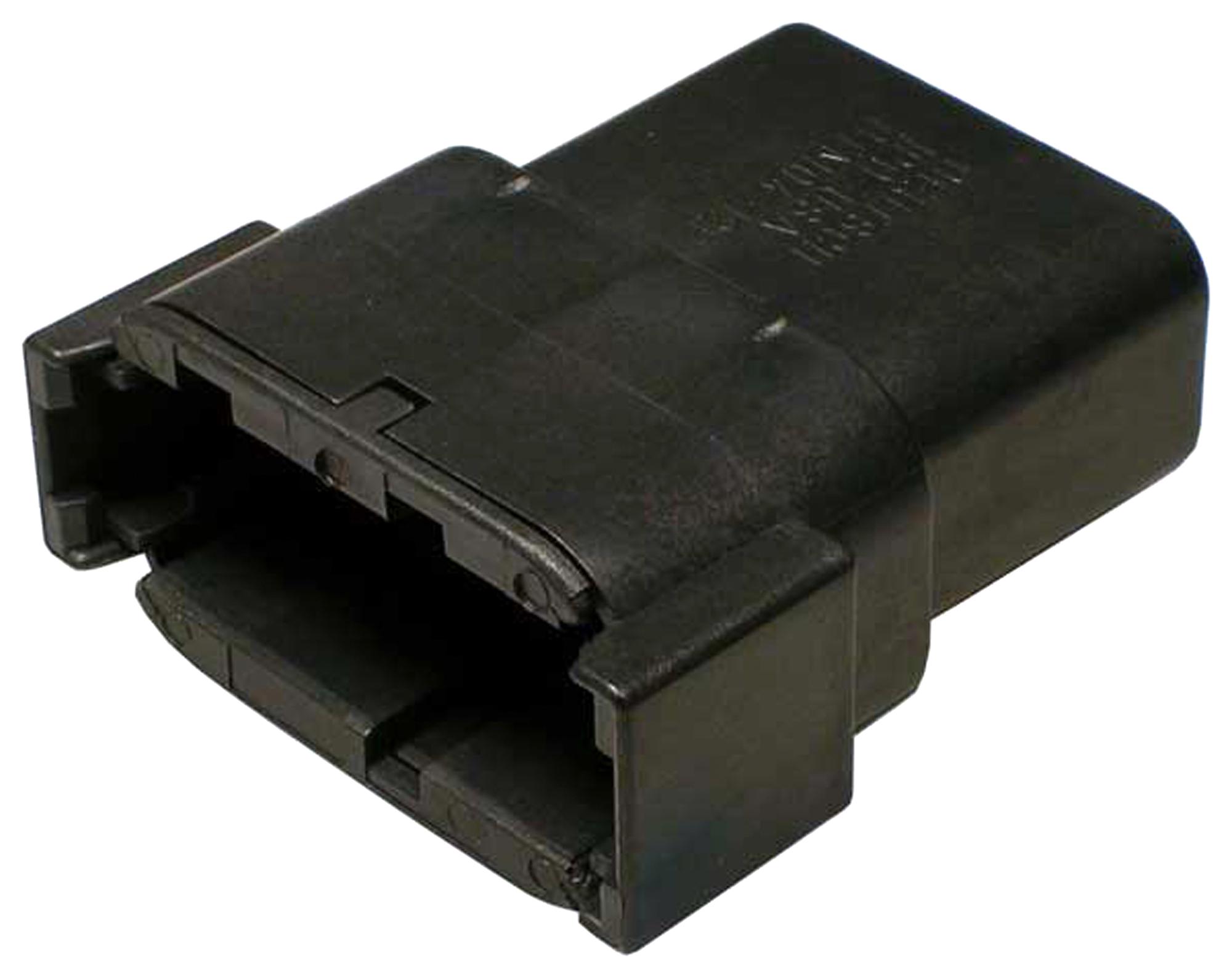 Deutsch Connectors / Te Connectivity Dtm04-12Pb Automotive Housing, Rcpt, 12Pos, 7.5A