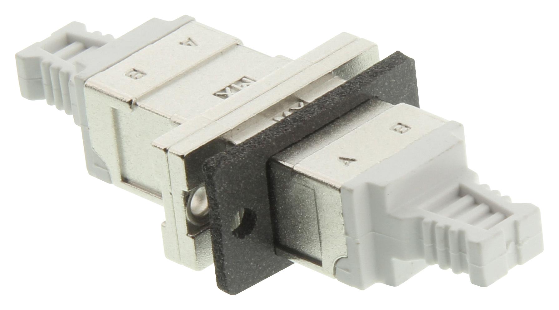 Molex 106115-1100 Fibre Optic Adapter, Lc Duplex Jack-Jack