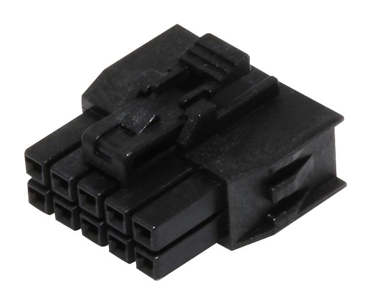 Molex 105308-1210 Connector Housing, Rcpt, 10Pos, 2Row, 2.5mm