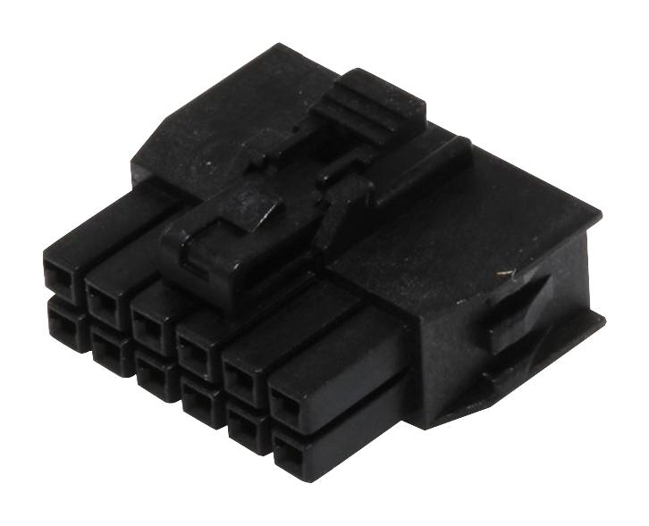 Molex 105308-1212 Connector Housing, Rcpt, 12Pos, 2Row, 2.5mm