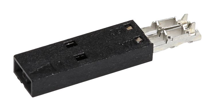 Molex 14-56-2021 Wtb Connector, Rcpt, 2Pos, 1Row, 2.54mm