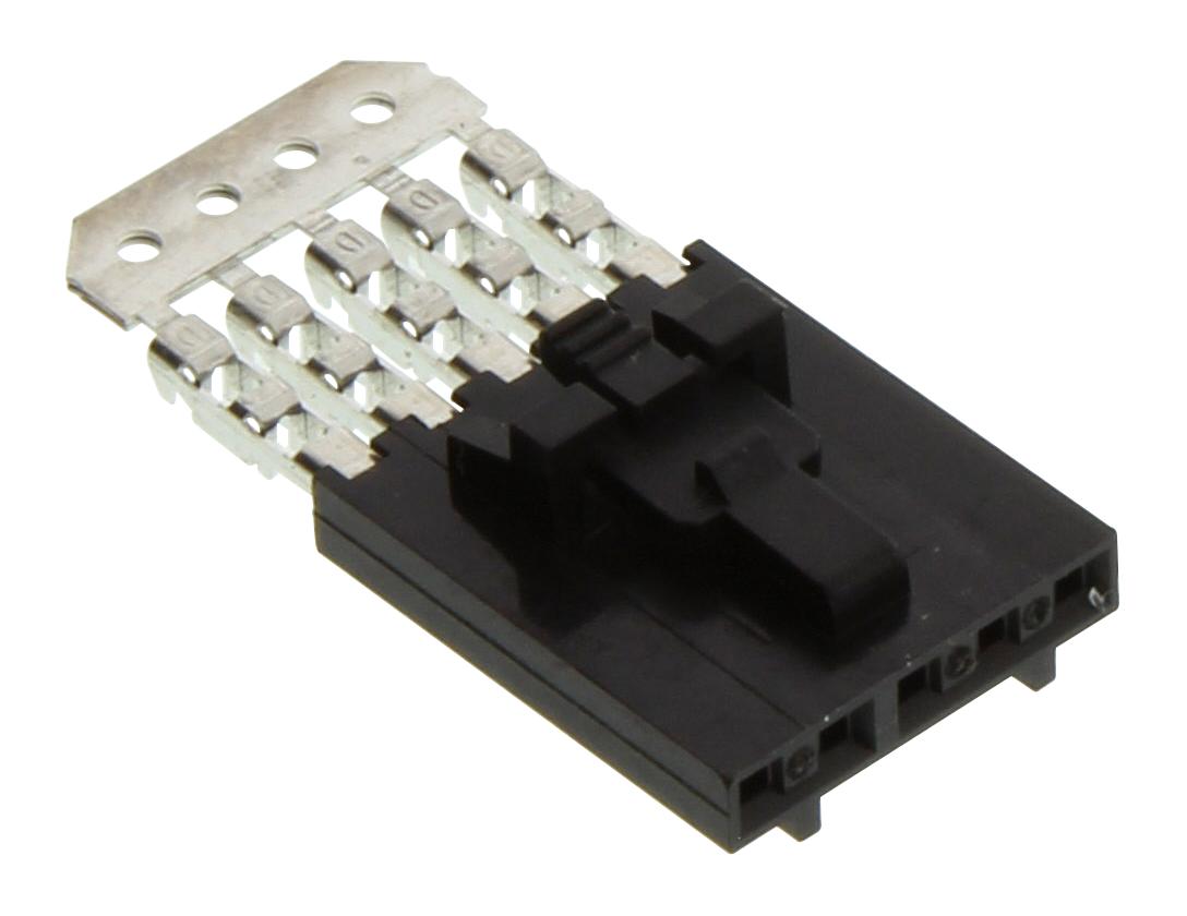 Molex 14-56-7052 Wtb Connector, Rcpt, 5Pos, 1Row, 2.54mm