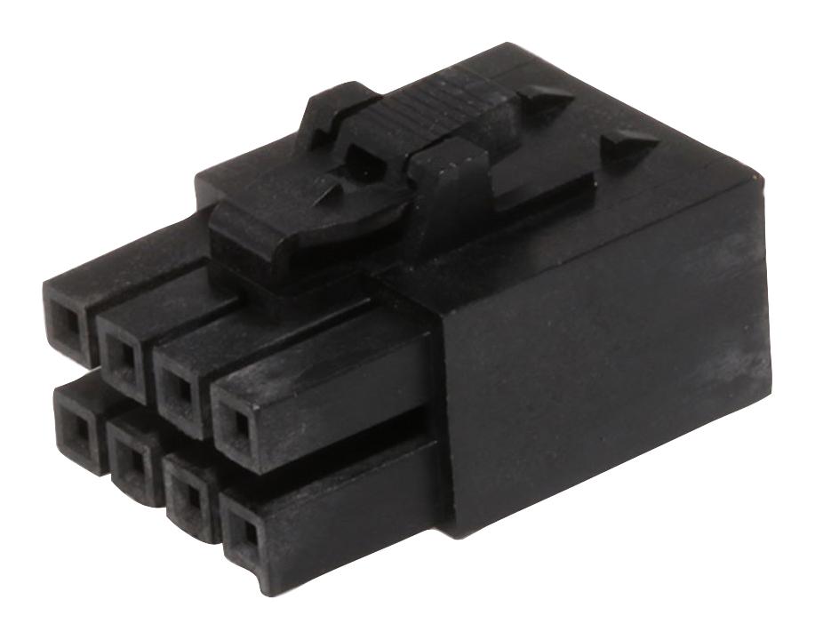 Molex 172258-1108 Connector Housing, Rcpt, 8Pos, 2Row, 3.5mm