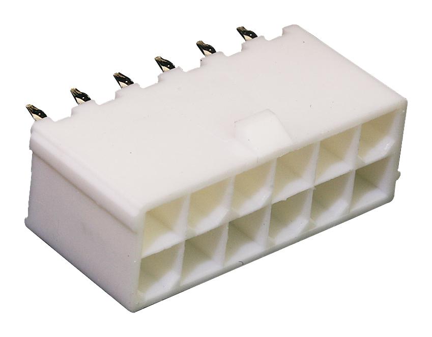 Molex/partner Stock 39-31-0120 Connector, Header, 12Pos, 2Row, 4.2mm