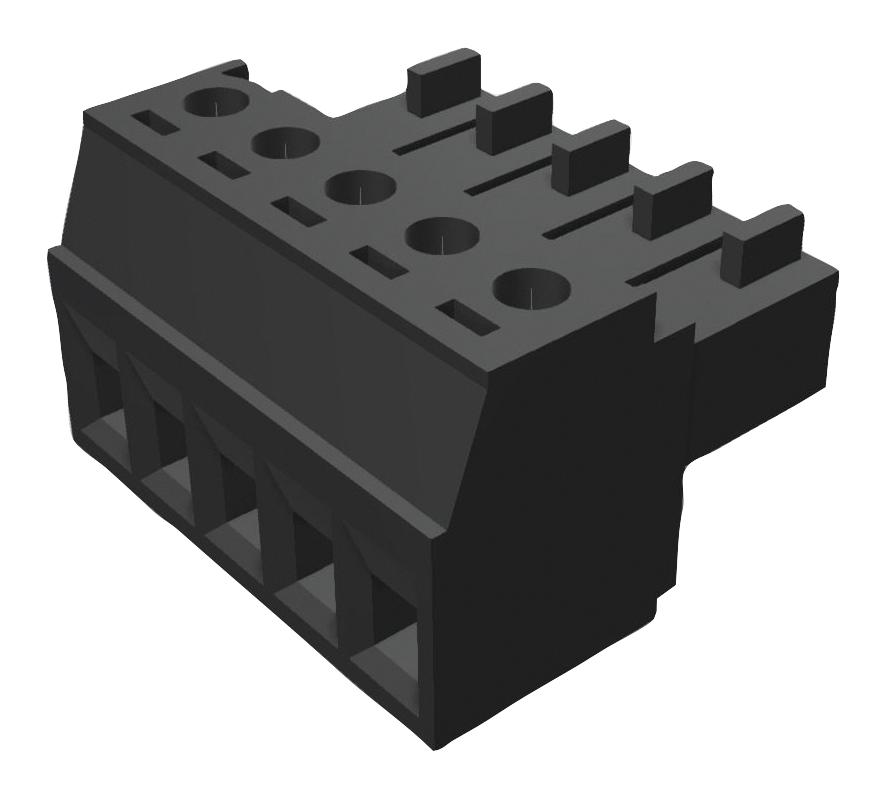 Molex/partner Stock 39500-0005 Terminal Block, Pluggable, 5Pos, 30Awg