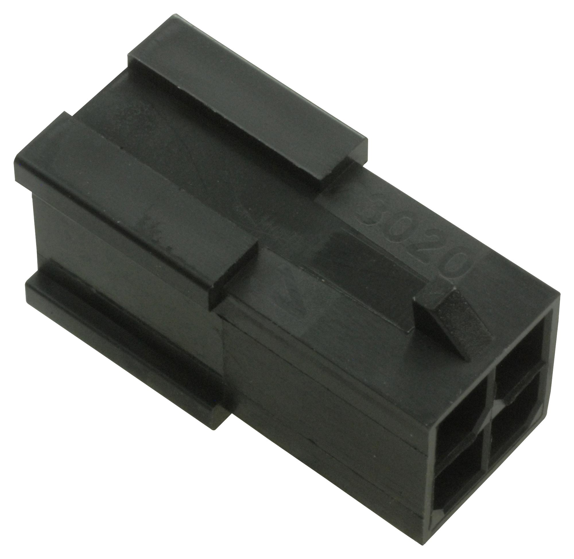 Molex 43020-0409 Plug Housing, Pa, 4Pos, 3mm