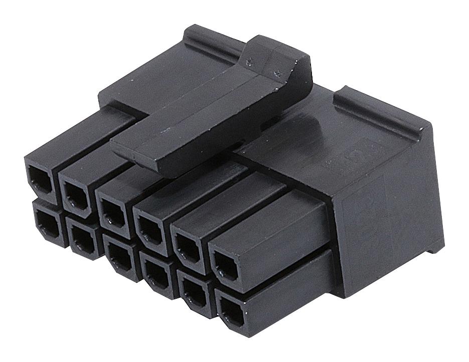 Molex/partner Stock 43025-1210 Connector Housing, Rcpt, 12Pos, 3mm