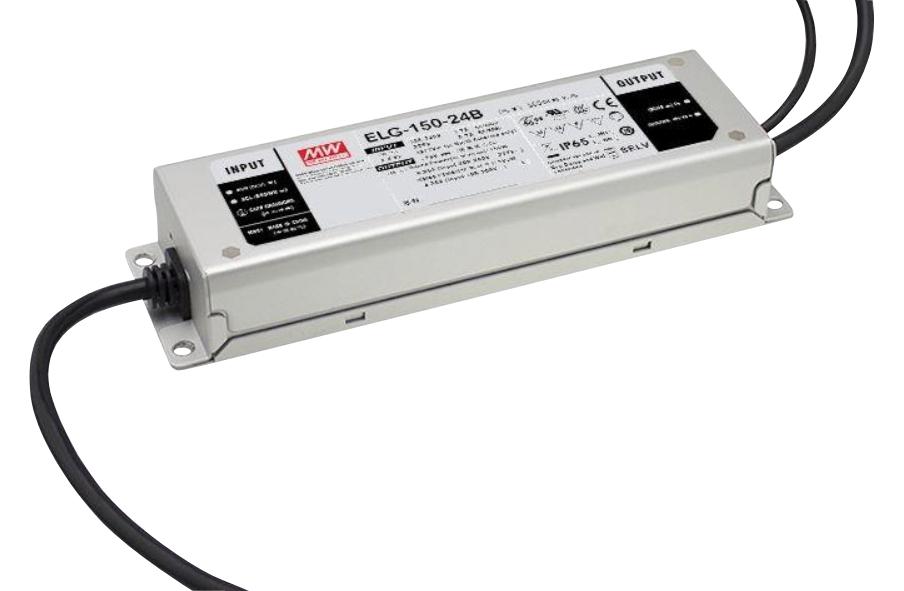 MEAN WELL Elg-150-54B Led Driver, Const Current/volt, 151.2W