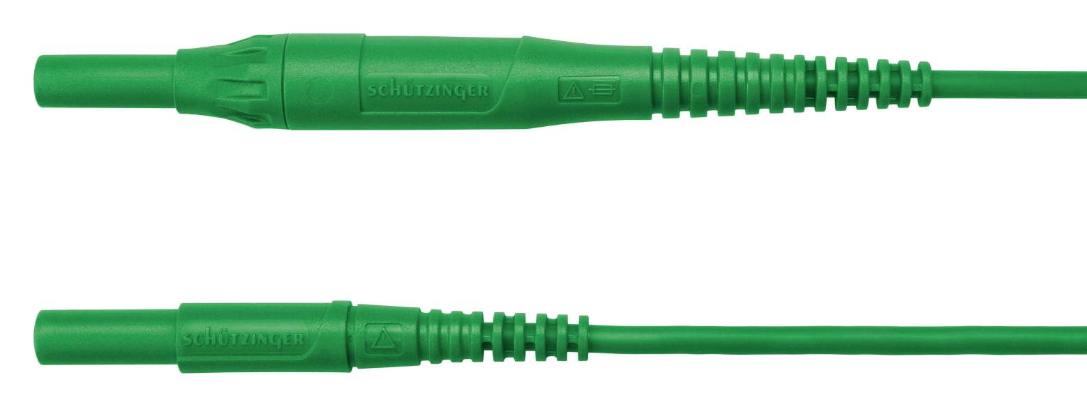 Schutzinger Msfk B441 / 1 / 200 / Gn Test Lead, 4mm Banana Plug, 2M