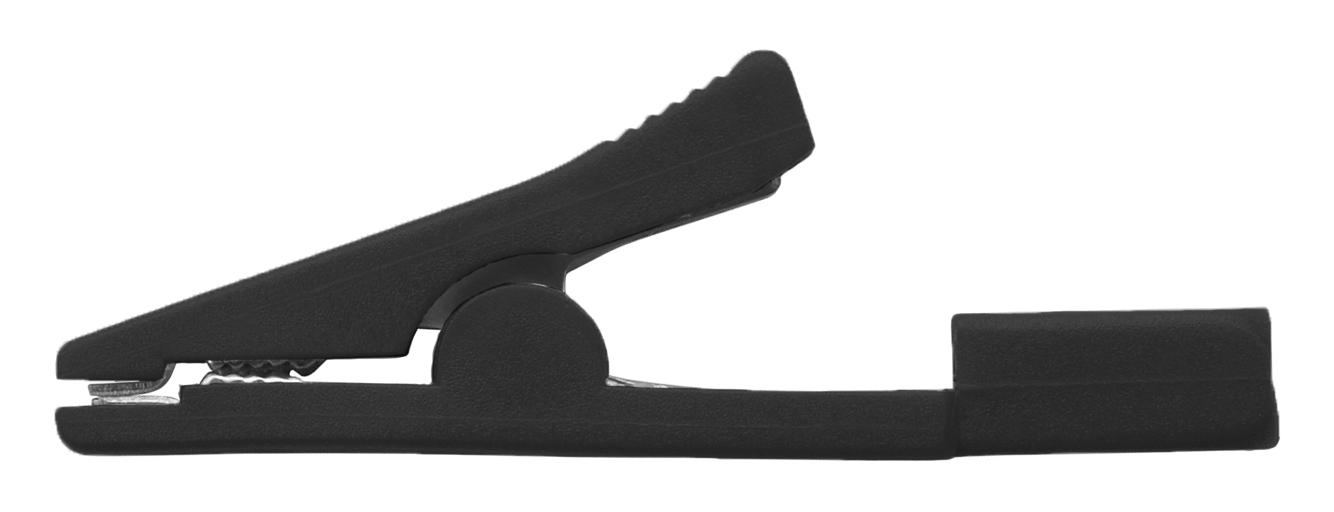 Schutzinger Ak 2799 NI / Sw Crocodile Clip, 8mm, 3A