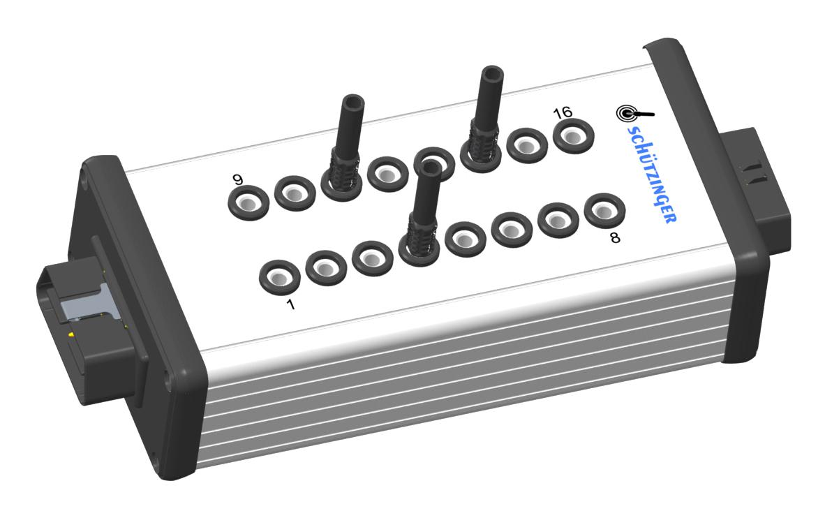 Schutzinger Obdbob 8280 Al / 12V / Sw Obd Breakout Box, Black