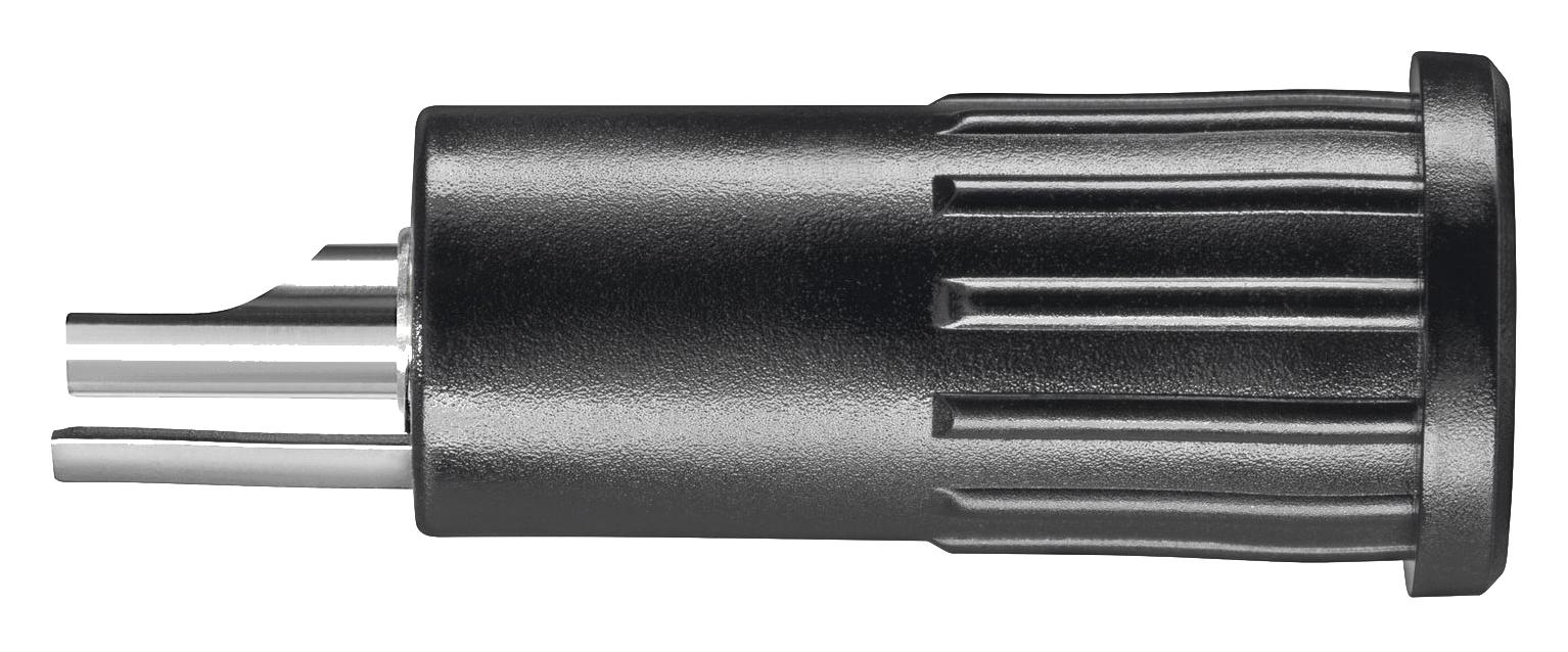 Schutzinger Brbu 7924 L NI / Sw Connector, Banana, Jack, 16A, Black, Solder