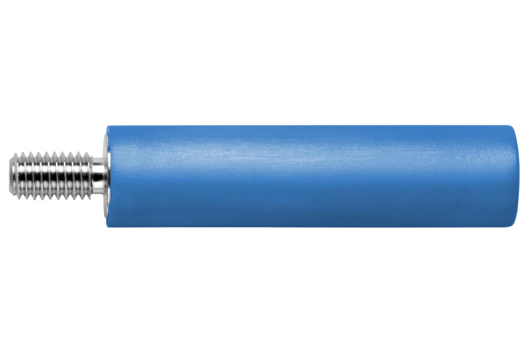 Schutzinger Bu 2240 S NI / Bl Connector, Banana, Jack, 32A, Blue, Screw