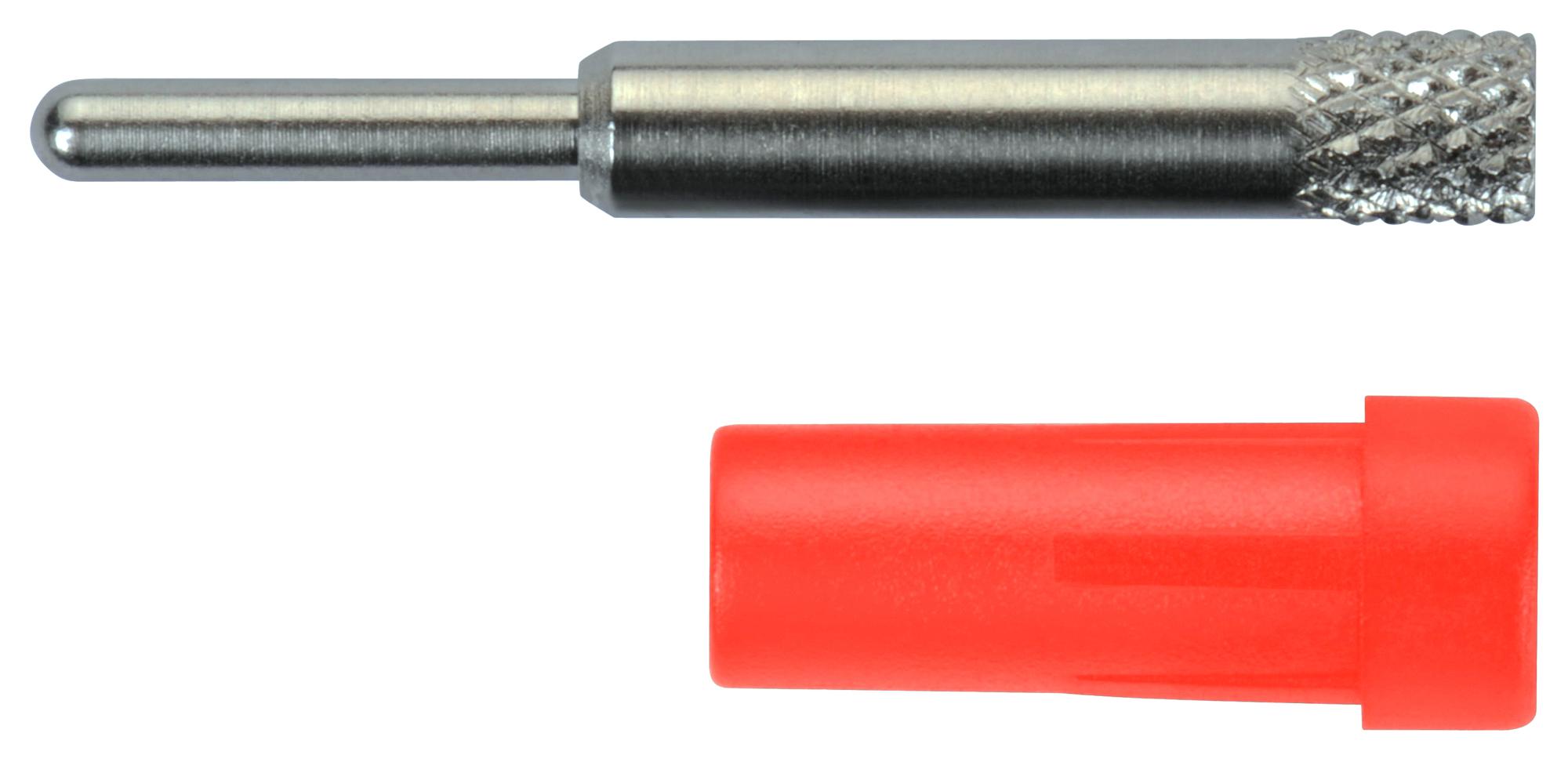 Schutzinger Epb 6053 NI / Rt Connector, Banana, Jack, 10A, Red, Th