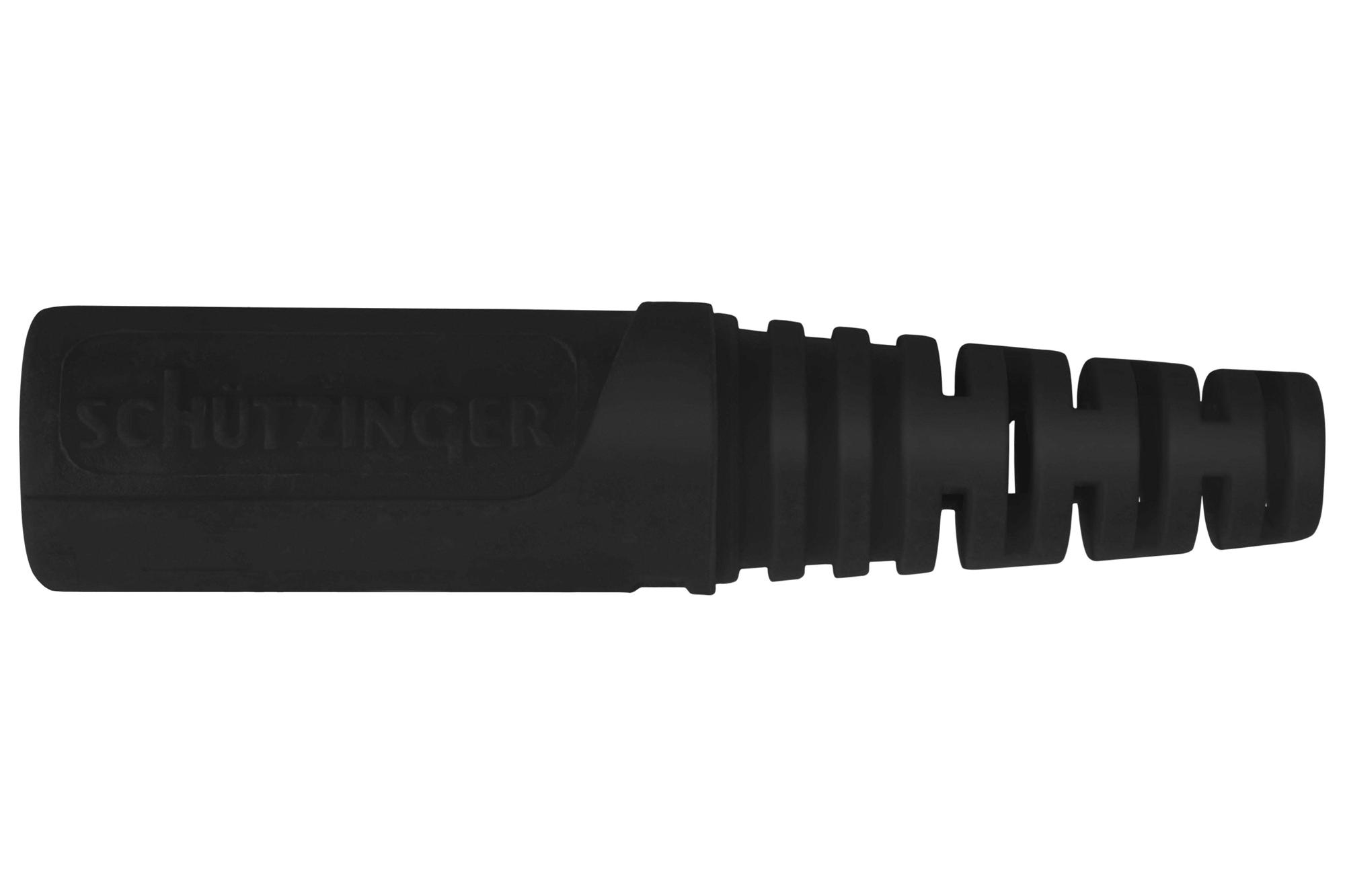 Schutzinger Ku 09 L NI / Sw Coupler, Banana, Jack, 32A, Blk, Solder