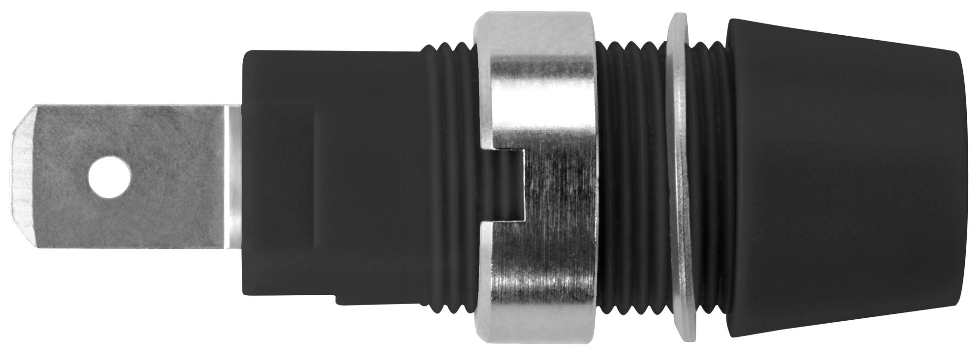 Schutzinger Sab 7560 NI / Sw Connector, Banana, Jack, 32A, Blk