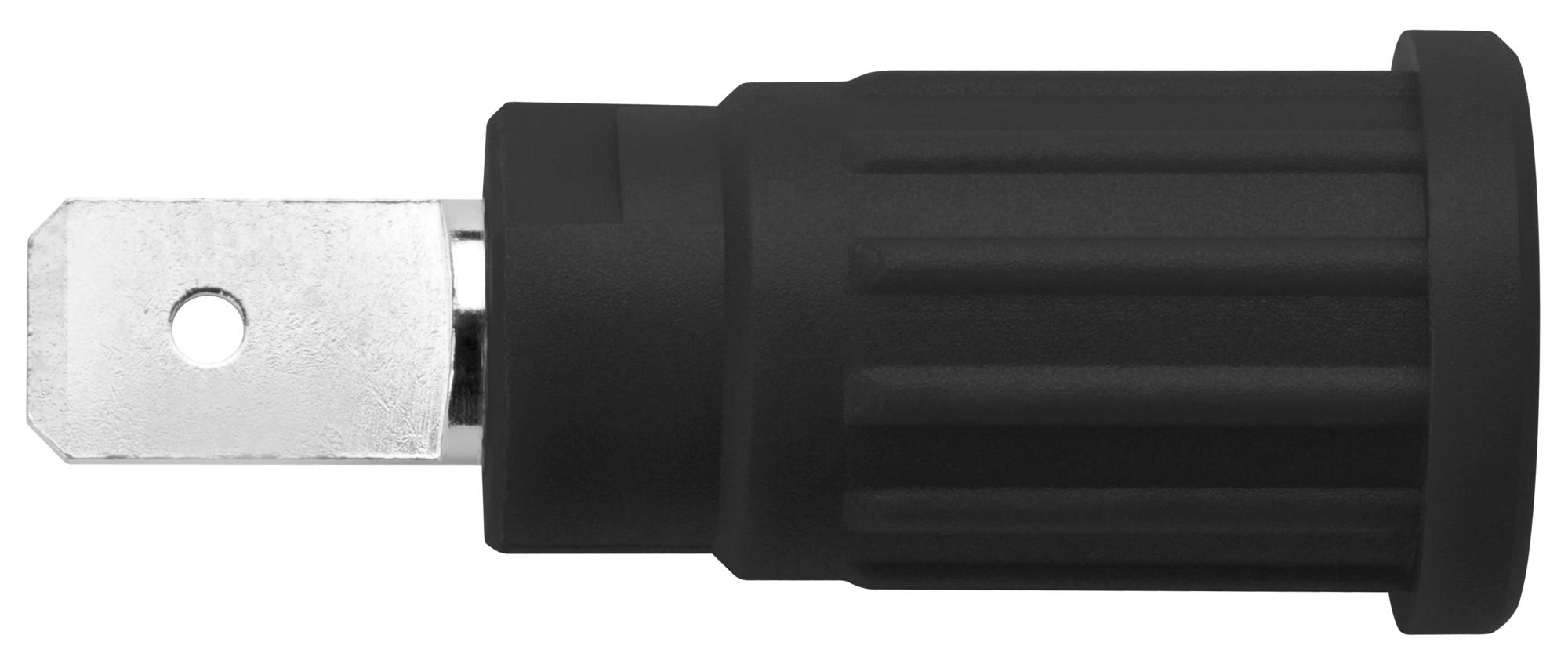 Schutzinger Sepb 6453 NI / Sw Connector, Banana, Jack, 32A, Blk