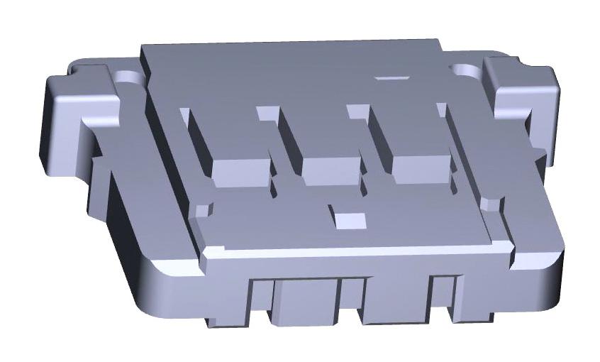 Molex 504051-0301 Connector Housing, Rcpt, 3Pos, 1Row, 1.5mm