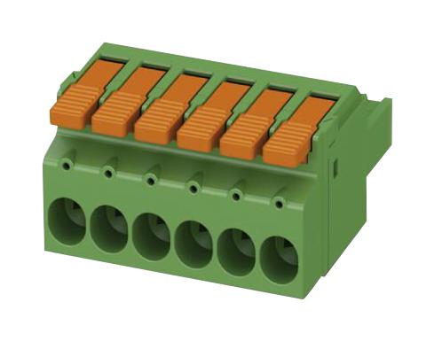 Phoenix Contact 1716926 Terminal Block, Pluggable, 6Way