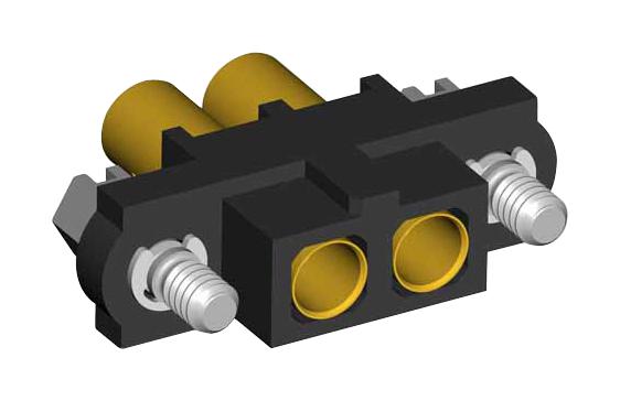 Harwin M80-4000000F1-02-327-00-000 Wtb Connector, Rcpt, 2Pos, 1Rows, 4mm