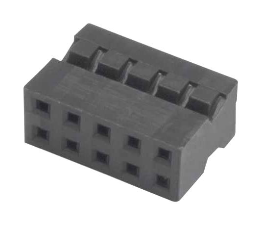 Harwin M22-3020500 Btb Housing, Rcpt, 10Pos, 2Rows, 2mm