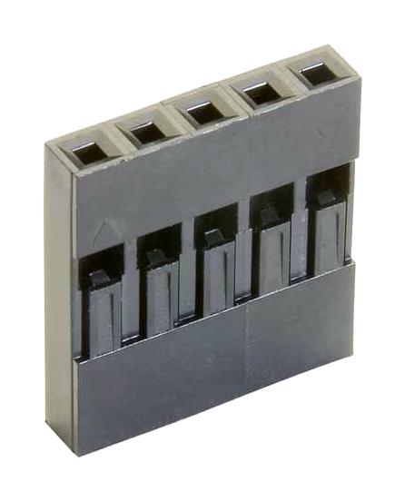 Harwin M20-1060100 Receptacle Housing, 1Pos, Ppe/ps, Black