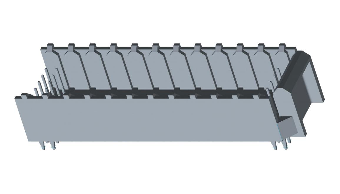 Molex 73643-1200 Backplane Connector, Header, 144Pos, 2mm