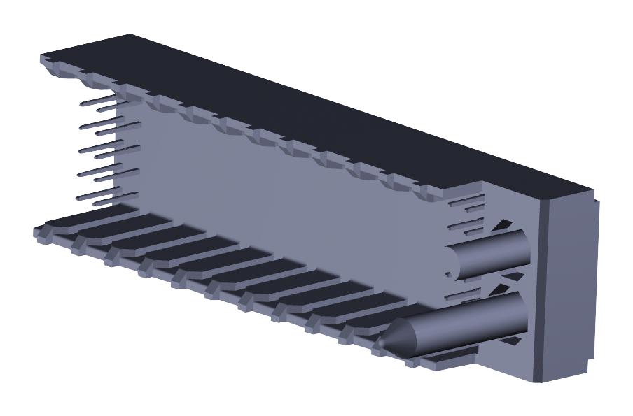 Molex 73644-0017 Backplane Connector, Header, 72Pos, 2mm