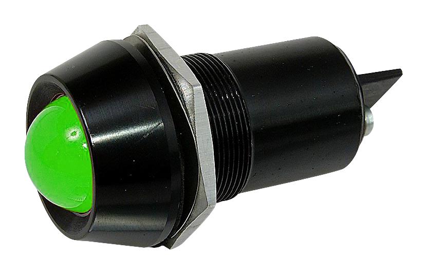 Marl 671-065-00-50 Panel Indicator, Green, 25.4mm, 277V