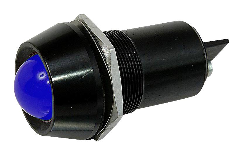 Marl 671-066-91 Panel Indicator, Blue, 25.4mm, 230V