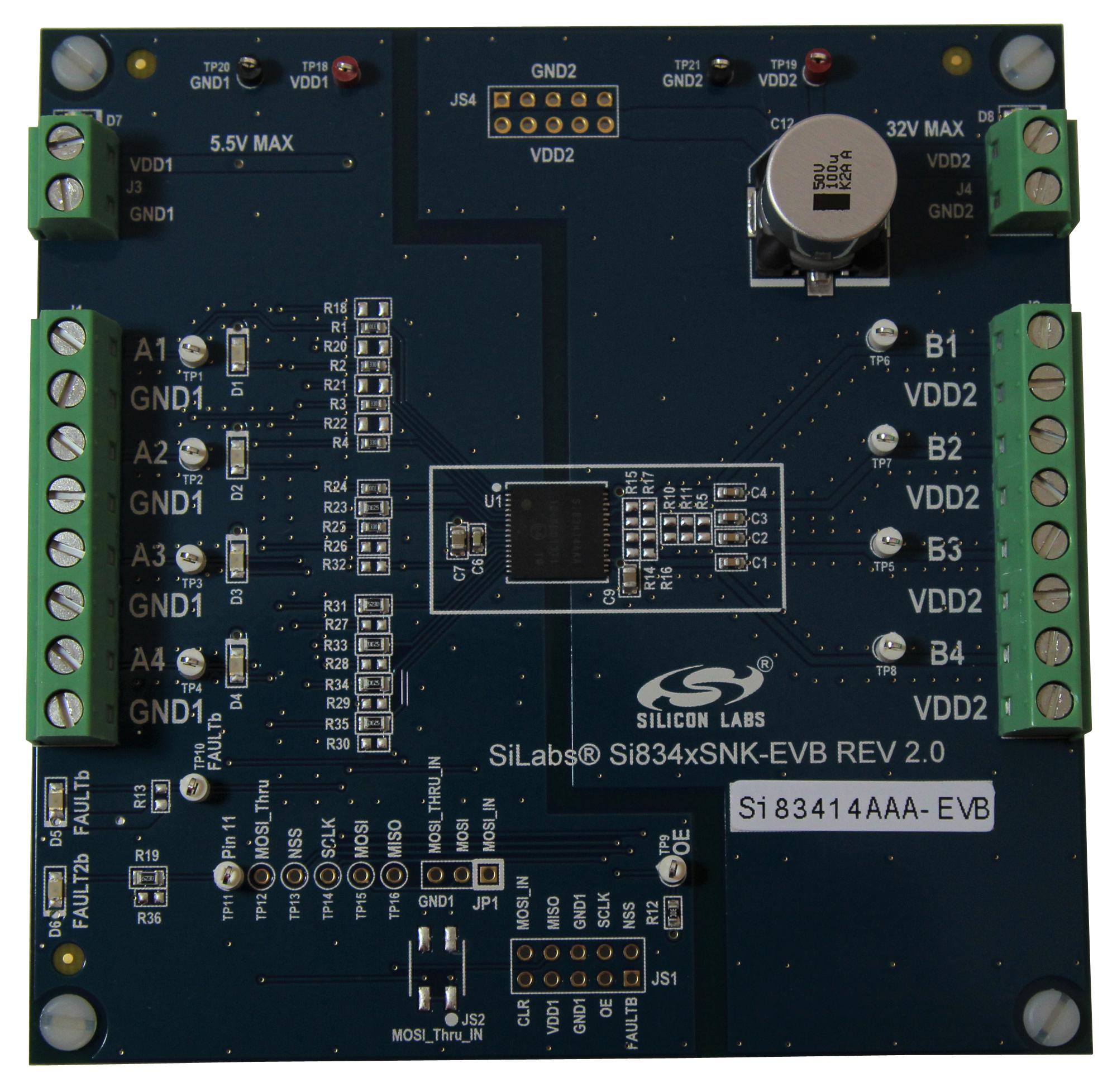 Silicon Labs Si83414Aaa-Kit Eval Board, High Side, Low Side