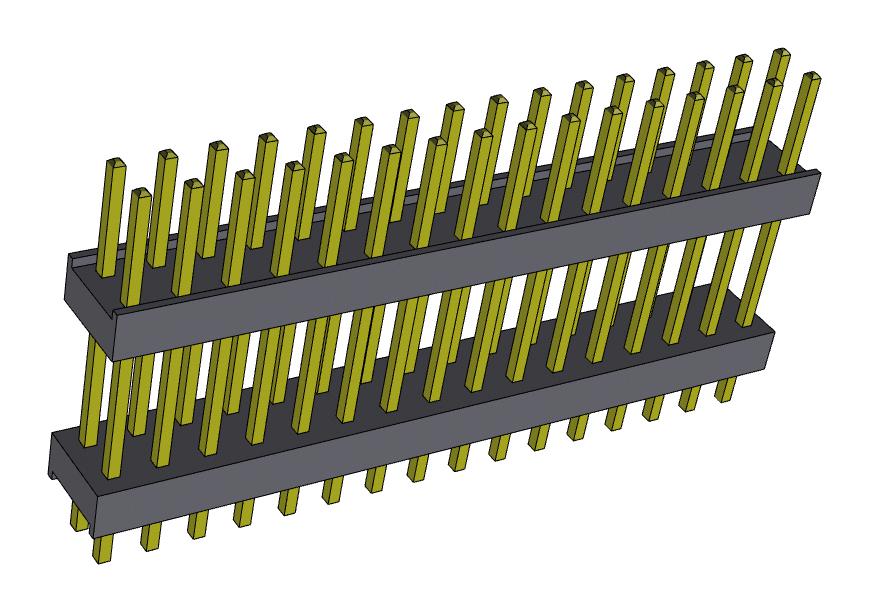 Samtec Dw-16-10-F-D-503 Btb Connector, Header, 32Pos, 2Row, 2.54mm