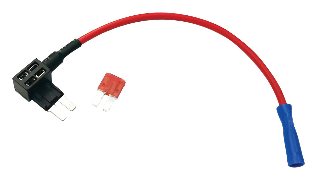 Multicomp Pro Mp001006 Automotive Blade Fuse Holder, 1P, 15A