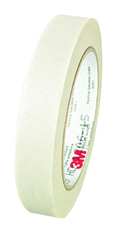 3M 69 (1 X 36Yds) Tape, Glass Cloth, 32.9M X 25.4mm