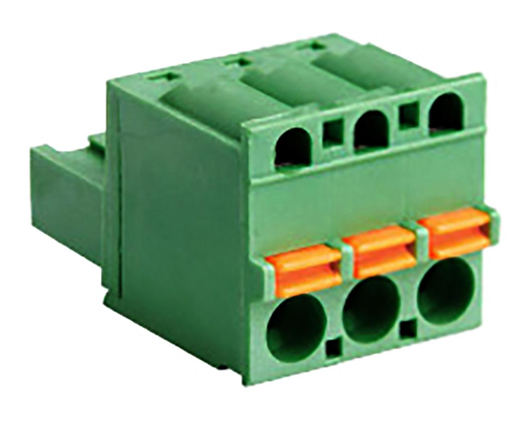 CamdenBoss Cstbp9208/3 Terminal Block, Pluggable, 3Way