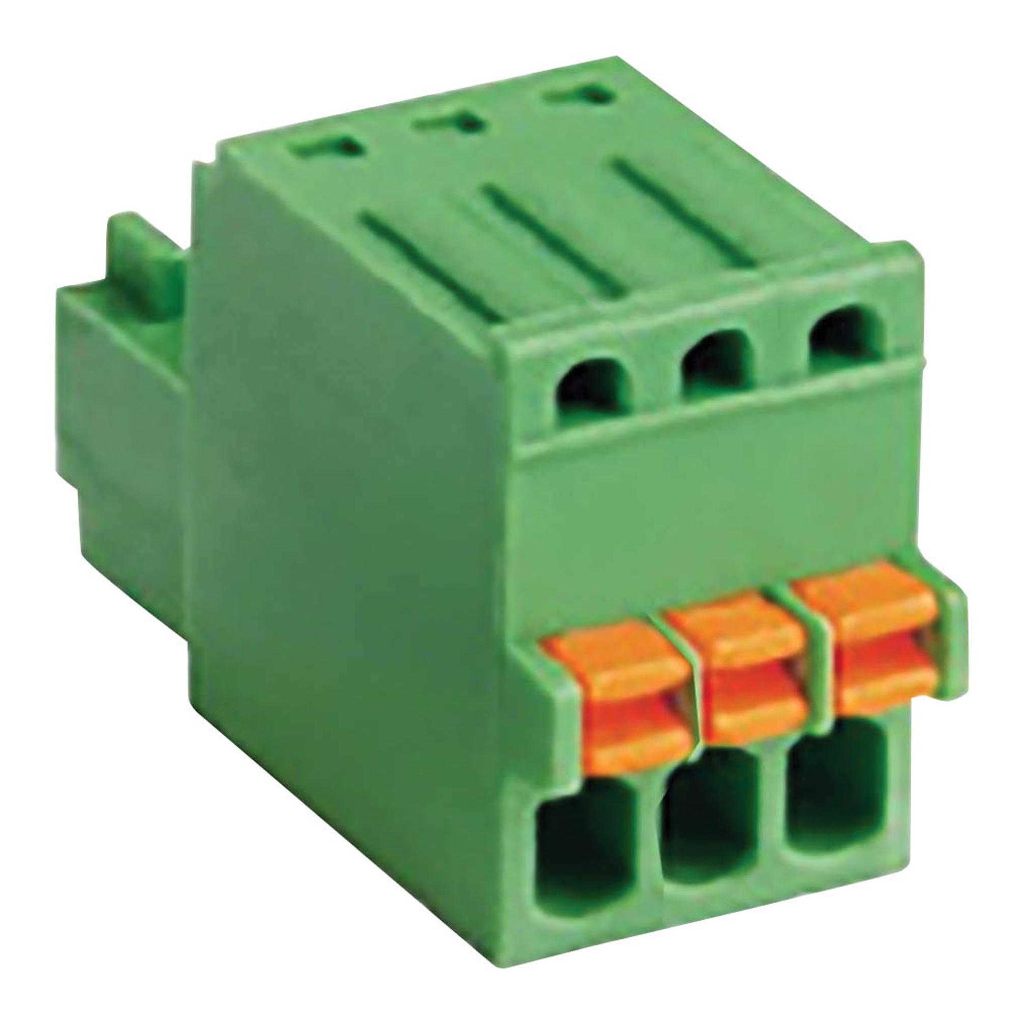 CamdenBoss Cstbp92Hc/3 Terminal Block, Pluggable, 3Way