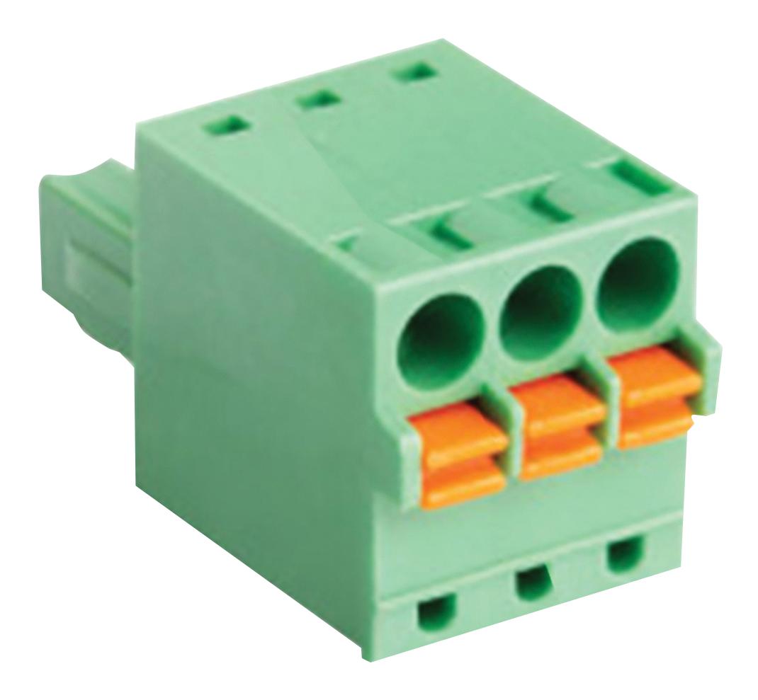 CamdenBoss Cstbp92Hd/3 Terminal Block, Pluggable, 3Way