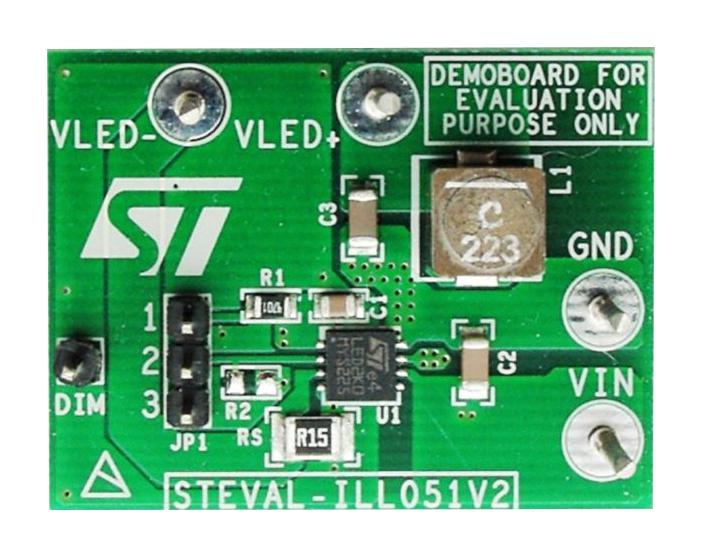 STMicroelectronics Steval-Ill051V2 Eval Board, 3A Hb Led Driver