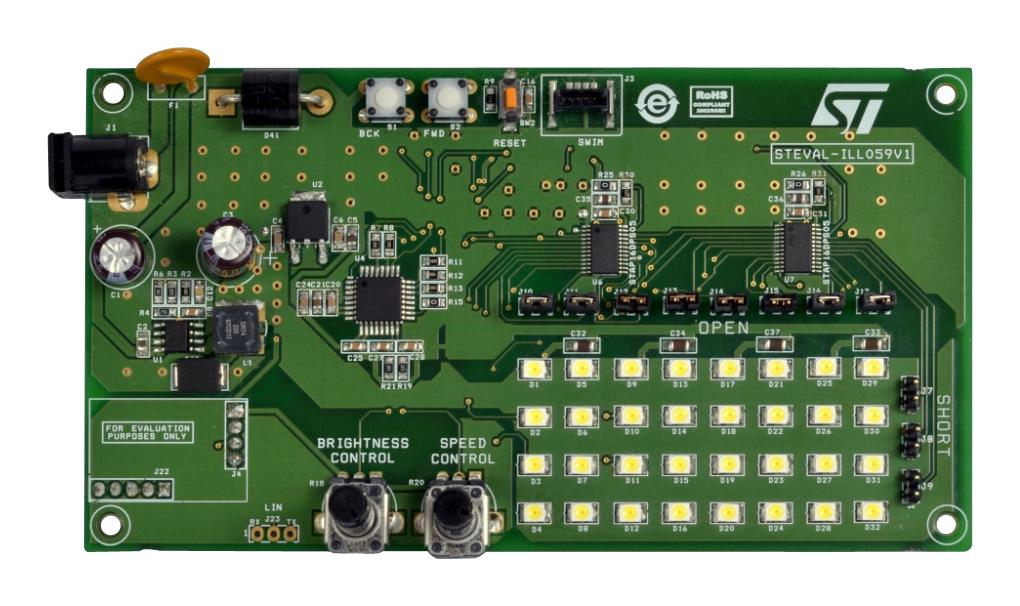 STMicroelectronics Steval-Ill059V1 Eval Board, Hb Led Array Driver