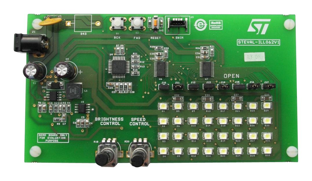 STMicroelectronics Steval-Ill062V1 Eval Board, Hb Led Array Driver