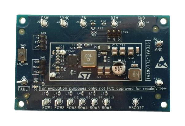 STMicroelectronics Steval-Ill067V1 Eval Board, Medium Current Led Driver