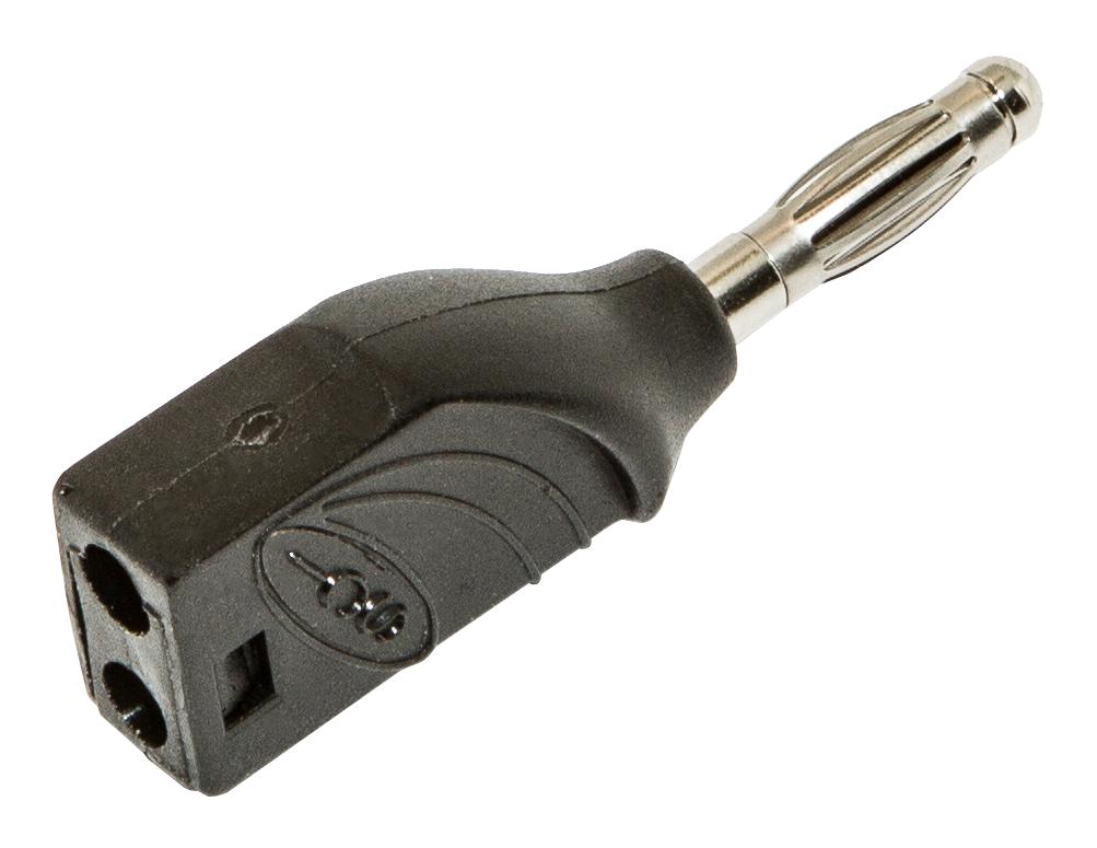 Mueller Electric Bu-16-0 Connector, Plug, 15A, 1Kv, Black