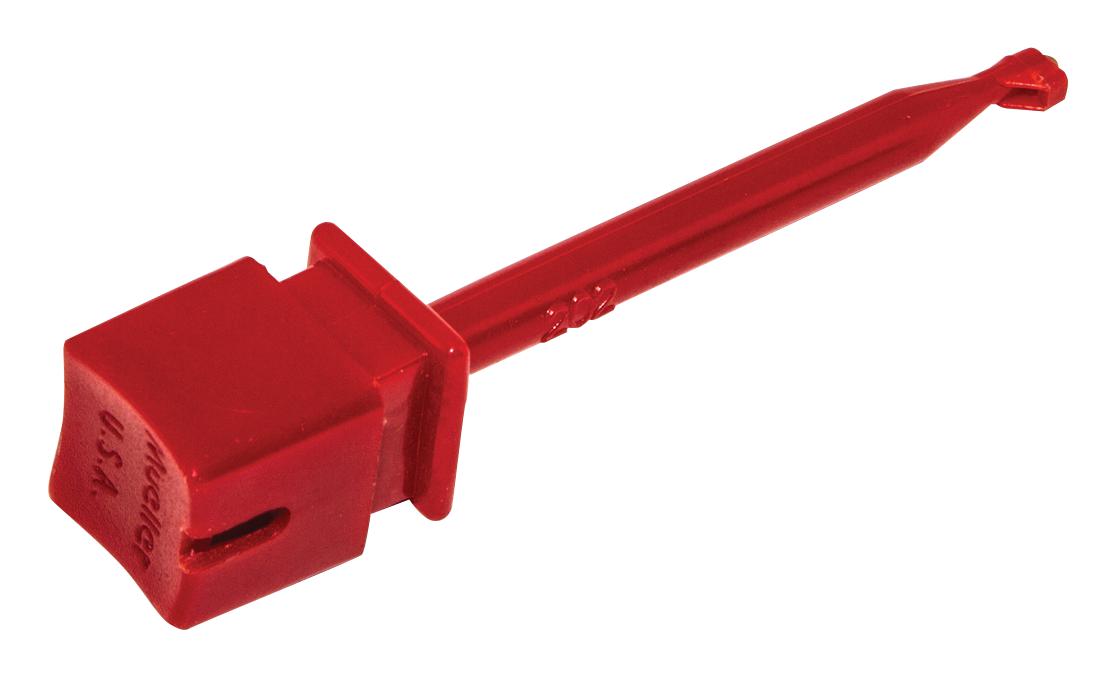 Mueller Electric Bu-00202-2 Plunger Clip, Test Equipment, Red