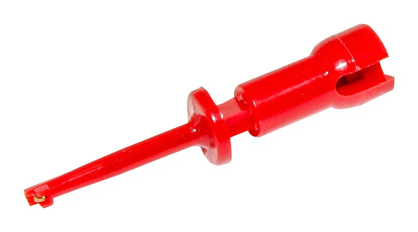 Mueller Electric Bu-00208-2 Mini-Micro Plunger Clip, 3A, 600V, Red