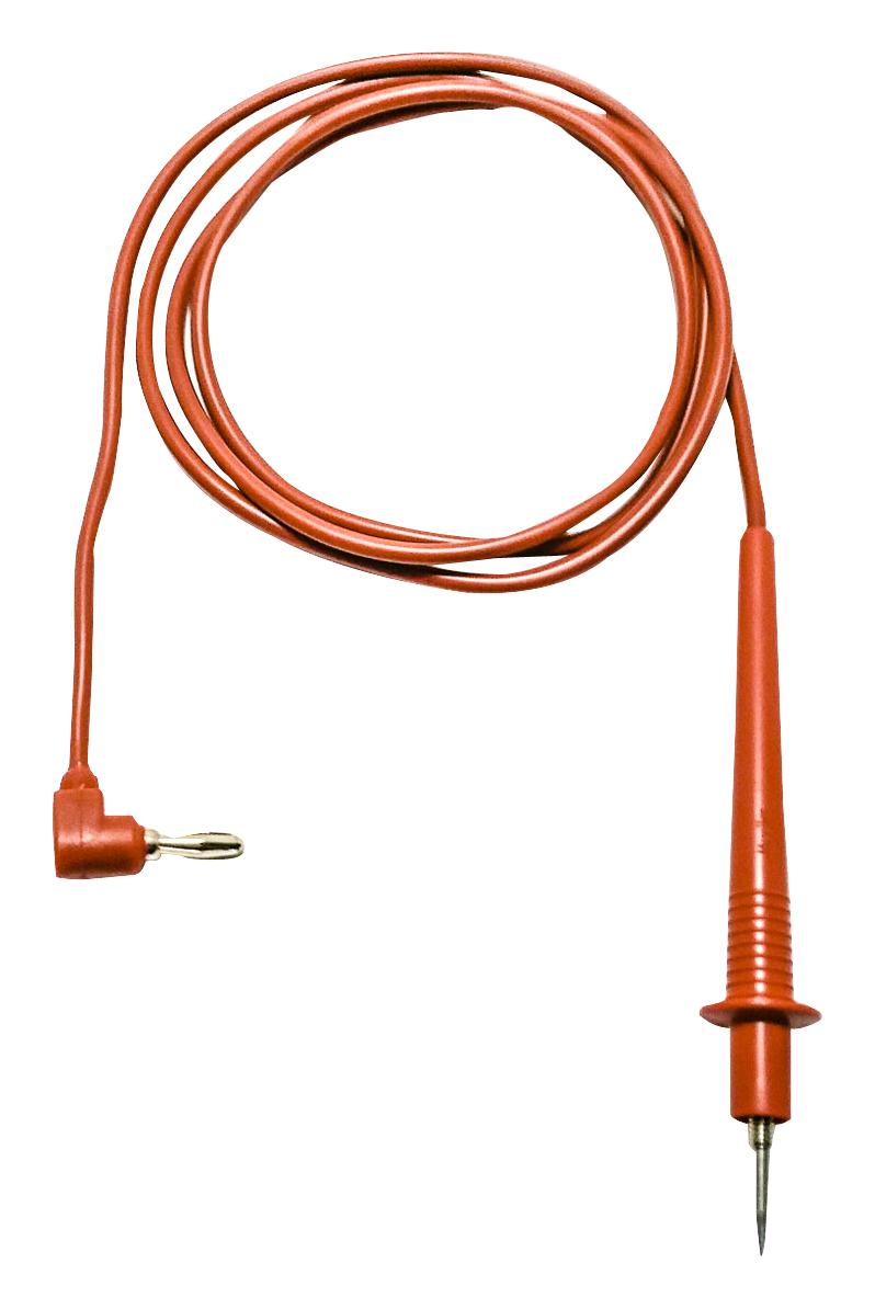 Mueller Electric Bu-2741-D-48-2 Test Tip Probe To R/a Banana Plug, Red