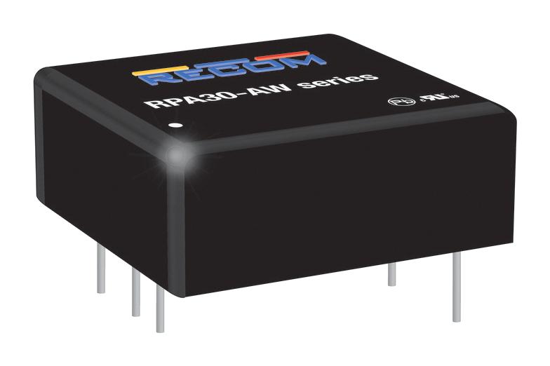 RECOM Power Rpa50S-4812Sw/p Dc-Dc Converter, 12V, 4.2A