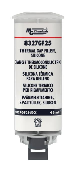 MG Chemicals 8327Gf25-50Cc Thermally Cond, Silicone, 46Ml, 0.4Mpa