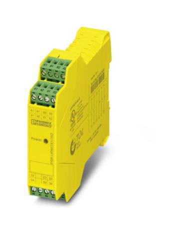 Phoenix Contact 2981842 Safety Rly, 3Pst/3Pst, 24V, 6A, Din Rail