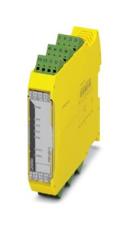 Phoenix Contact 2903255 Safety Rly, 4Pst-No, 24Vdc, 6A, Din Rail