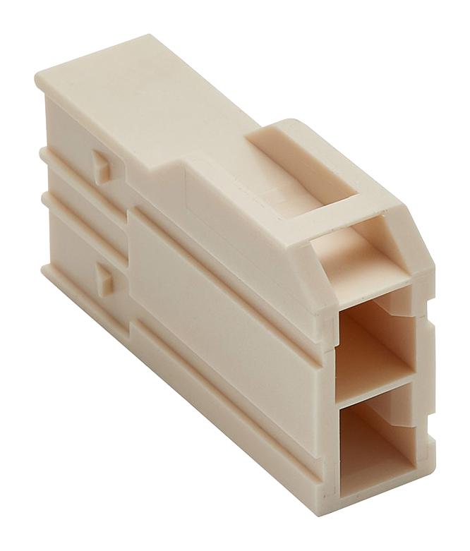 Molex 203438-2211 Connector Housing, Plug, 2Pos, 6.5mm, Nat